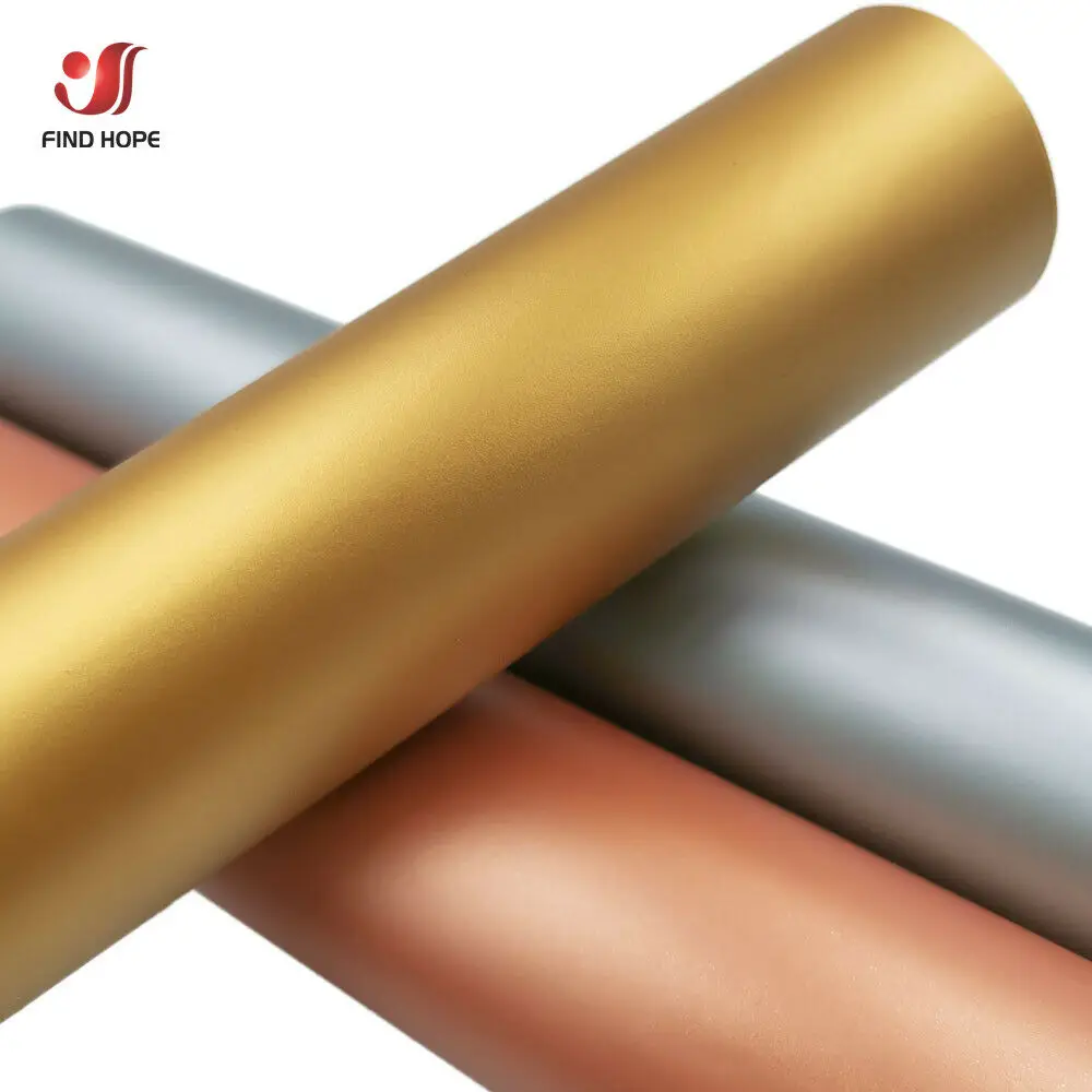 Matte Metallic Adhesive Craft Vinyl Works with Cameo and Cutters Decor Peel and Stick Wallpaper for Kitchen Counter Top Cabinet