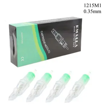 

20pcs 1215M1 0.35MM Tattoo Cartridge Needles Cartridge Magnum Membrane System Tattoo Needles for Cartridge Machine pen Grips
