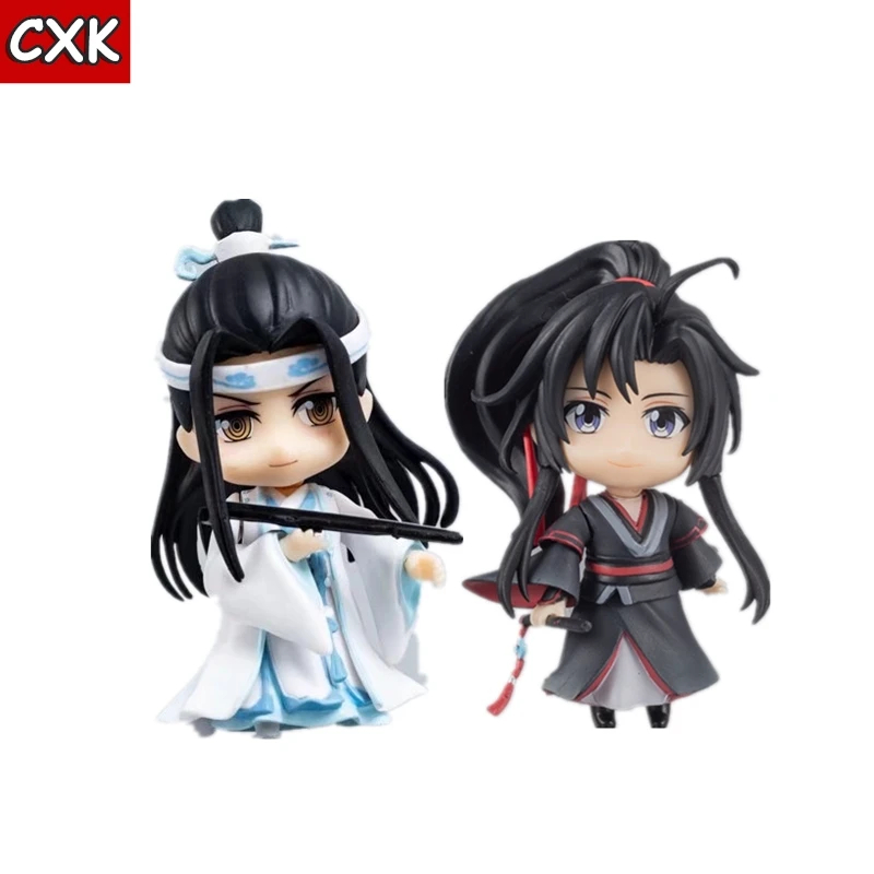 

11cm mo dao zu shi figure toy Wei WuXian & Lan WangJi PVC Action Figure Collection Model Cute Toys Doll high quality