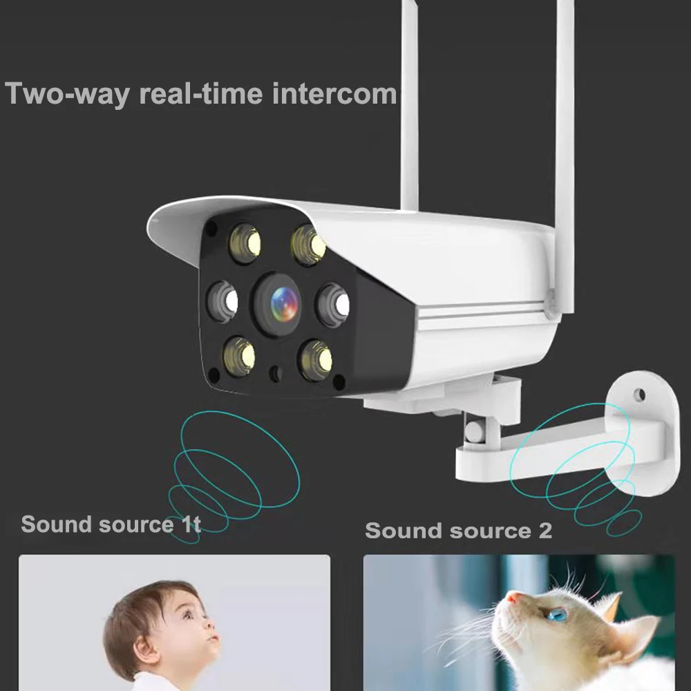 Новейшая Водонепроницаемая беспроводная Wifi ip камера Wi Fi уличная HD наблюдения