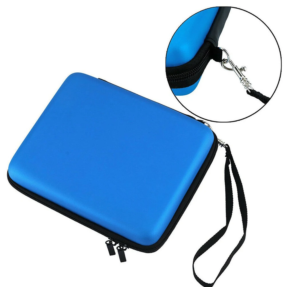 Handle Cover Hard Carrying Bag Square Shell Accessories Travel Storage Protective Case EVA Protable Waterproof 2DS - Цвет: Синий