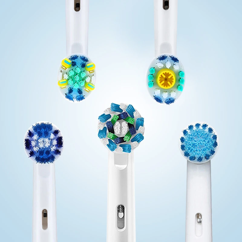 

Electric Toothbrush Heads for Oral B Spare parts Adults toothbrush attachments Cross action replaceable brush head 8pc/Pack