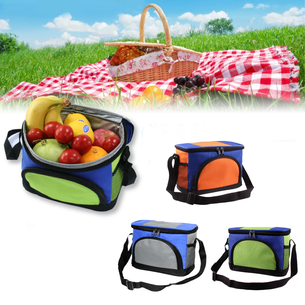 Durable Portable Lunch Box Insulated Lunch Bag Large Cooler Tote Bag Cooler Picnic Travel