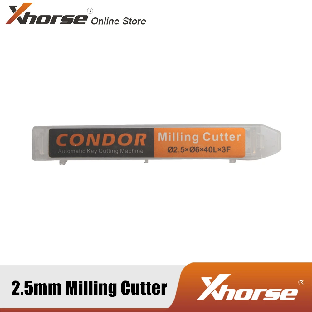 Фреза Xhorse 2 5 мм для мини конденсатора IKEYCUTTER Condor XC 007 Master Series режущий станок ключей|
