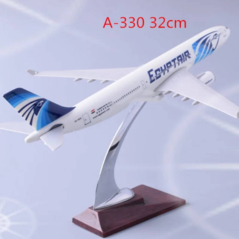 32 см Airbus A330 египетская авиационная авиакомпания airways модель самолета самолет литой под давлением пластиковый сплав самолет подарки дети