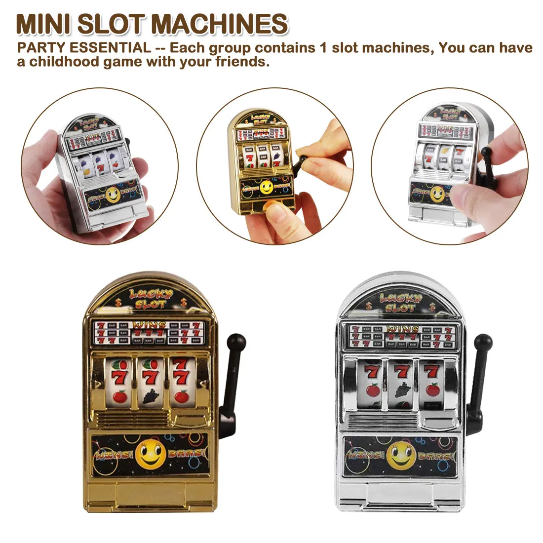 Мини-казино Jackpot фрукты счастливый игровой автомат игрушки для детей СДВГ снятие стресса палец фокус образование Moneybox игрушки