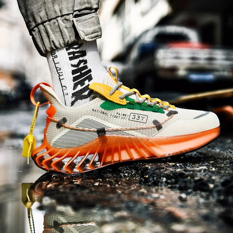 New Fashion Designer Mens Shoes Casual Luxury Sneakers Men 2020 Platform Shoes Trainers Zapatillas Hombre Deportiva Basket Homme