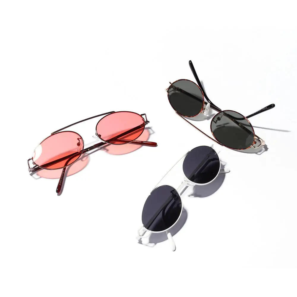 

Newest Cool Polygon Shaped Hexagon Fashion Women's Ocean Sheet UV Protection Eyewear Sun Glasses UV400