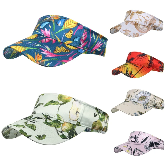 3D Flower Print Women Baseball Cap For Women Sun Visor Hat