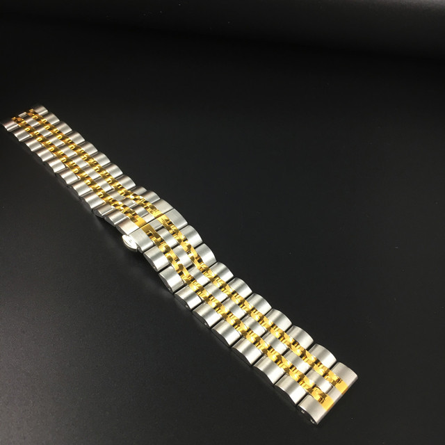 Watch Band for Samsung Galaxy Watch 42mm Active 2 44mm 40mm Stainless Steel Strap for Huami Amazfit Bip gtr GTS S2 Bands