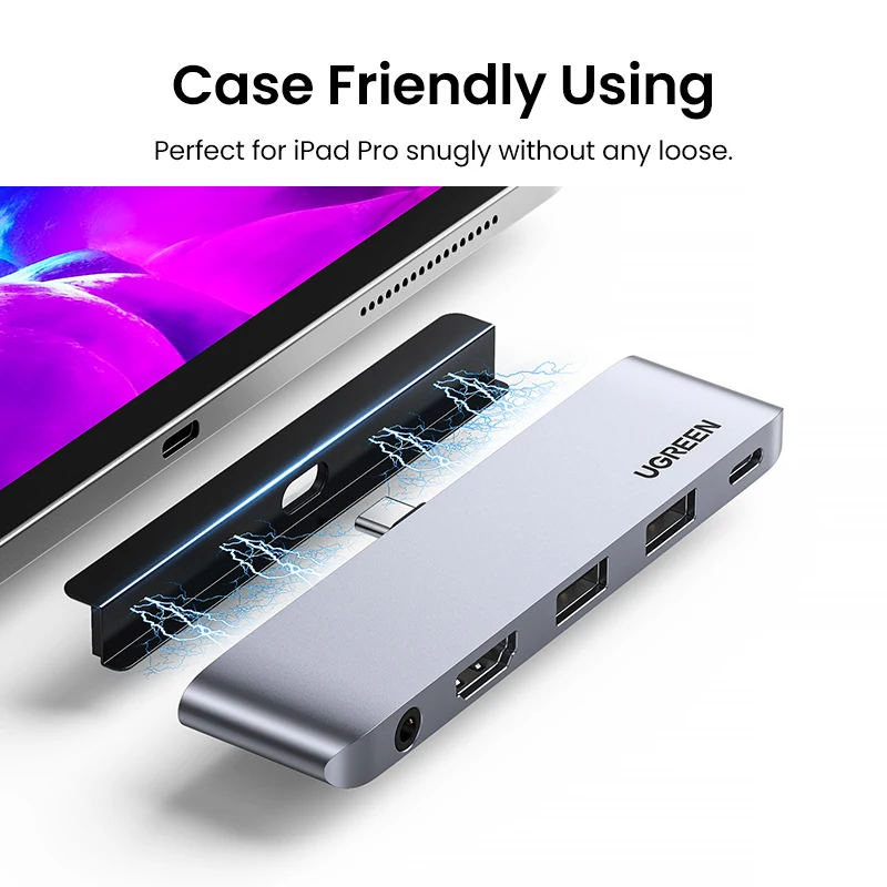 iPad Pro 専用 USB Cハブ Type C iPad専用アダプター