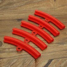5pcs/set Car Tire Guard Rim Protector Tyre Wheel Changing Rim Edge Protection Tools Polyethylene Rubber