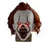 it scary led Yacn Джокер клоун маска латексная маска с зелеными волосами Хэллоуин костюм косплей для взрослых Косплей Маска - Цвет: it scary led