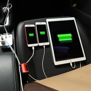 

Data cable USB interface lengthened super long multi-head speed charge fast magnetic charging black flat wire car multi-port