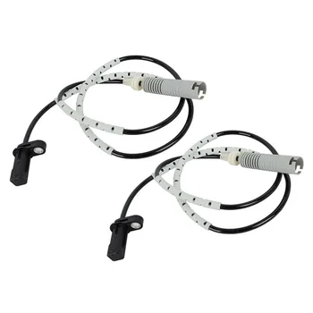 

2Pcs REAR LEFT & RIGHT ABS Wheel Speed Sensor 34526760425 for BMW E81 E82 E87 E90 325I 328I