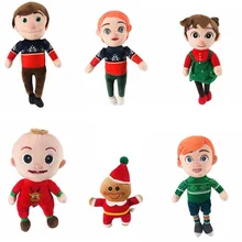 Cocomelon JOJO – peluche de noël pour enfants et adultes, 25 30cm, famille, poupées animées, cadeaux d'anniversaire, livraison gratuite