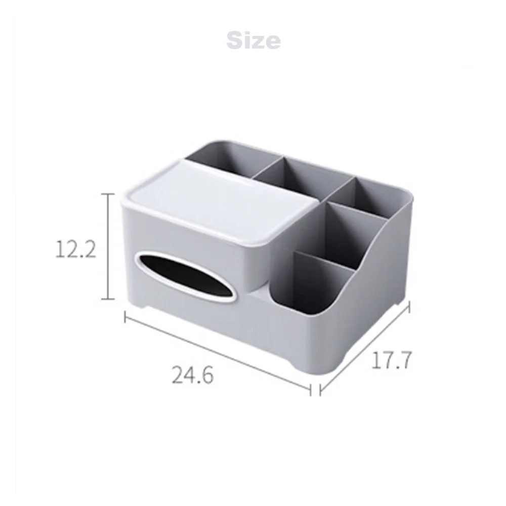 Многофункциональная Пластиковая, для салфеток Настольный ящик-Органайзер для косметики ящик для посуды для дома