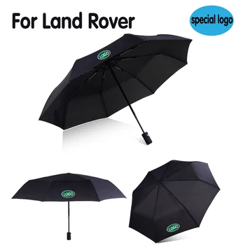 

For land rover Umbrella logo Automatic Car Umbrellas folding Business parasol bumbershoot emblem custom for rand rover 2020 new