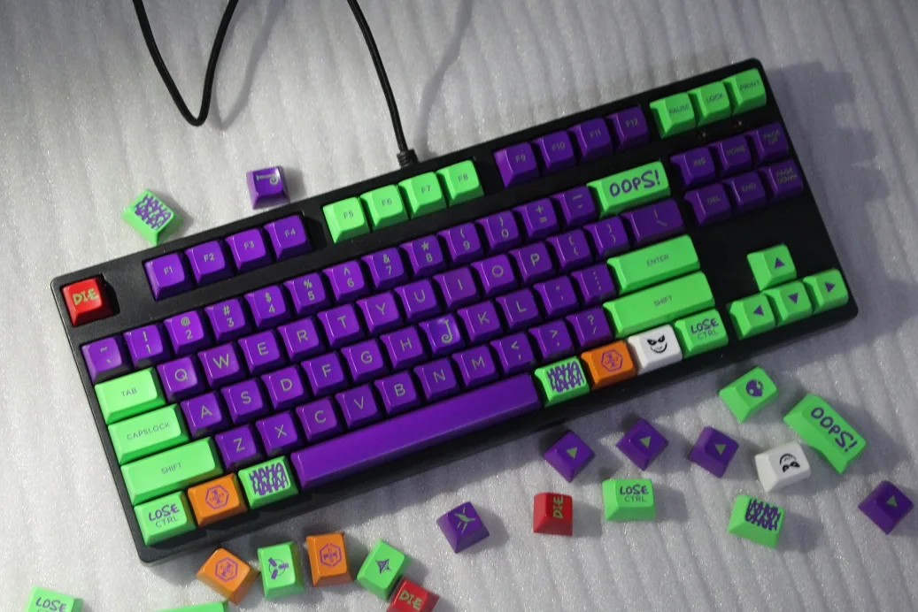 

1 set SA profile key caps for MX switch PBT mechanical keyboard keycaps For Filco Cherry EVA key cap