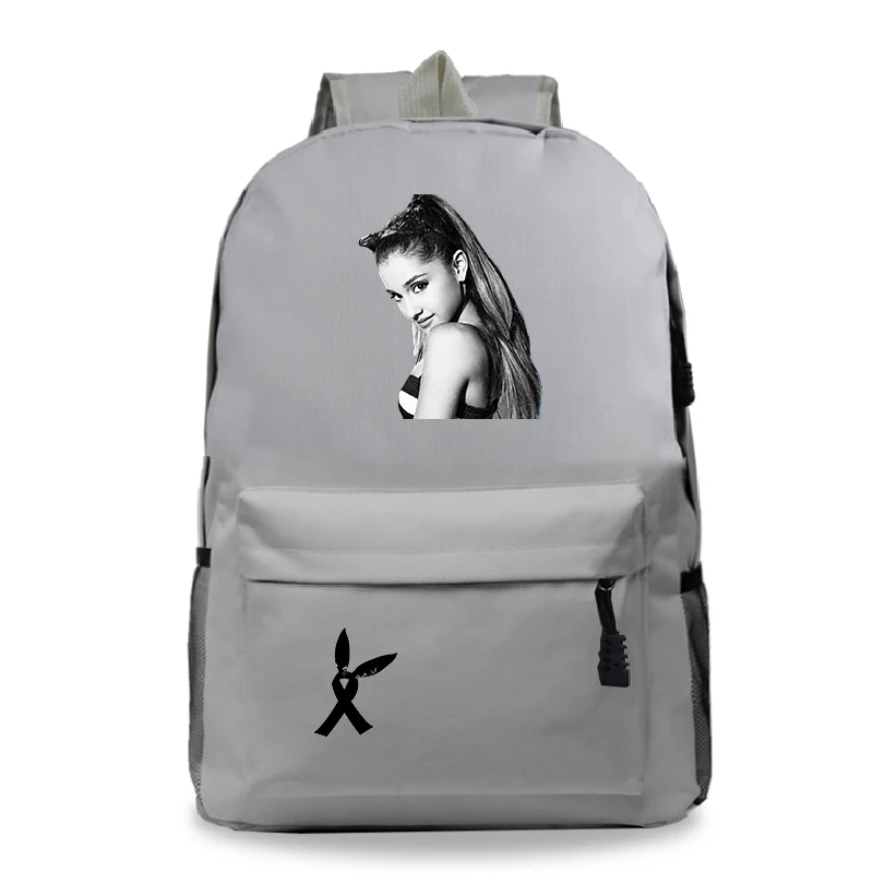 Розовый рюкзак Ariana Grande Mochila Feminina, женский рюкзак, школьные сумки для подростков, мужской рюкзак для ноутбука, Детский рюкзак для путешествий - Цвет: 9