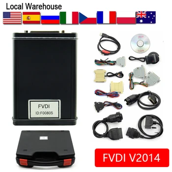 

FVDI ABRITES 2014 Commander full version + 18 software programs diagnostic device Diag Commander OBD2 Read Pin Code FVDI V2014