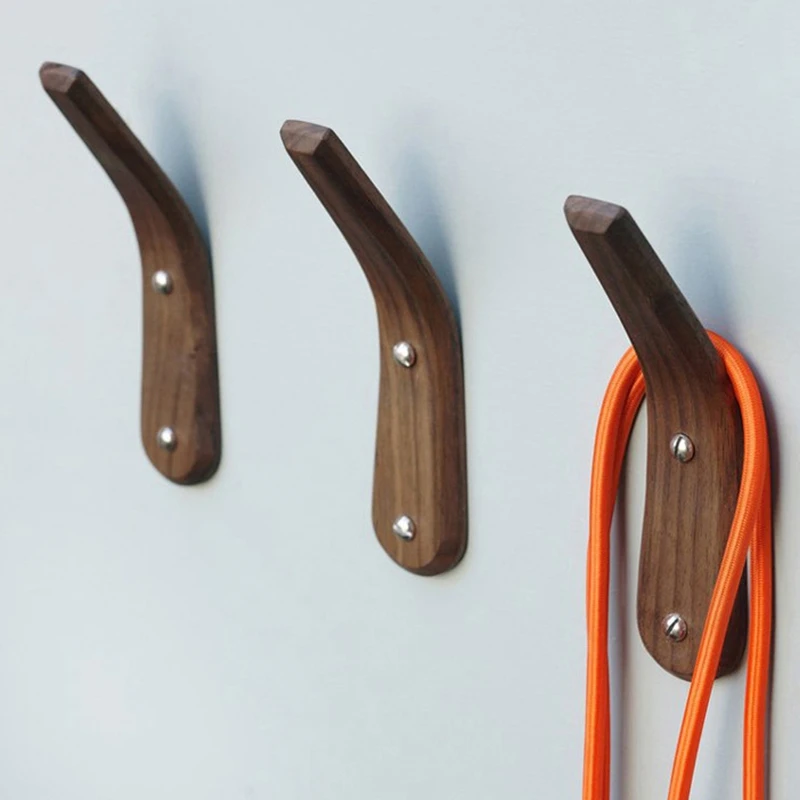 Robe Hooks Key Aluminum Bathroom Towel Hook Wall Mounted Clothes Coat Hooks Rack Door Decorative Bathroom Hardrware