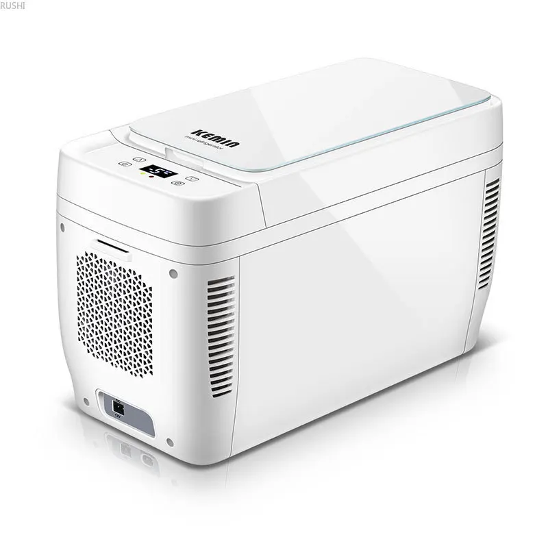 DV12V AC220V 11L двухъядерный автомобильный домашний мини-холодильник маленький Хо использование удерживающий автомобиль использование Холодильный автомобиль электрический охладитель коробка