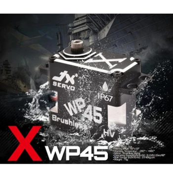 

JX Servo WP45 45KG waterproof steering gear Metal Gear Servo for RC airplane car helicopter