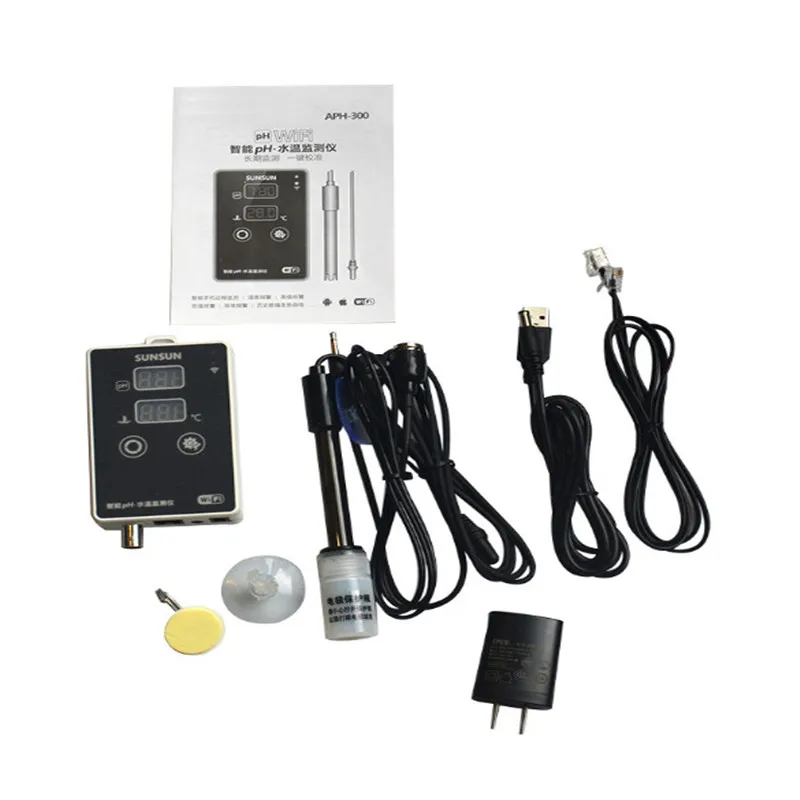 SUNSUN APH-300 Aquarium Fish Tank PH Test Pen Tester Wifi Measurement