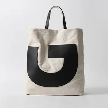 

Large capacity Canvas Tote bag handbags for women 2020 New Designer women bag shoulder bag purses and handbags sac a main femme