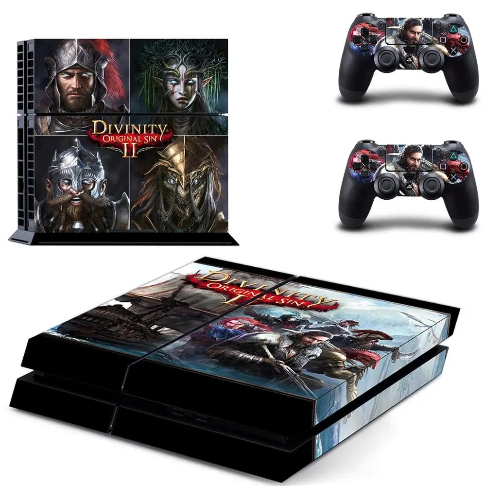 GYTM2293 Divinity: оригинальная наклейка Sin 2 s Наклейка для PS4 PS 4, игровая станция 4 Pegatinas для консоли playstation 4 и 2 контроллера - Цвет: GYTM2293