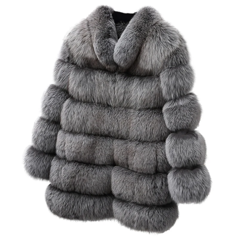 Real Fur Cropped Maternity Wear Winter Coat Warm Real Luxury Faux Fur Coat Women Maternity Coat Winter Pregnant Women Clothing