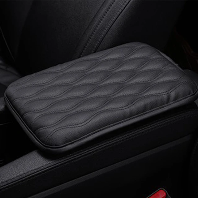 Tapis d'accoudoir universel noir pour Console centrale de voiture