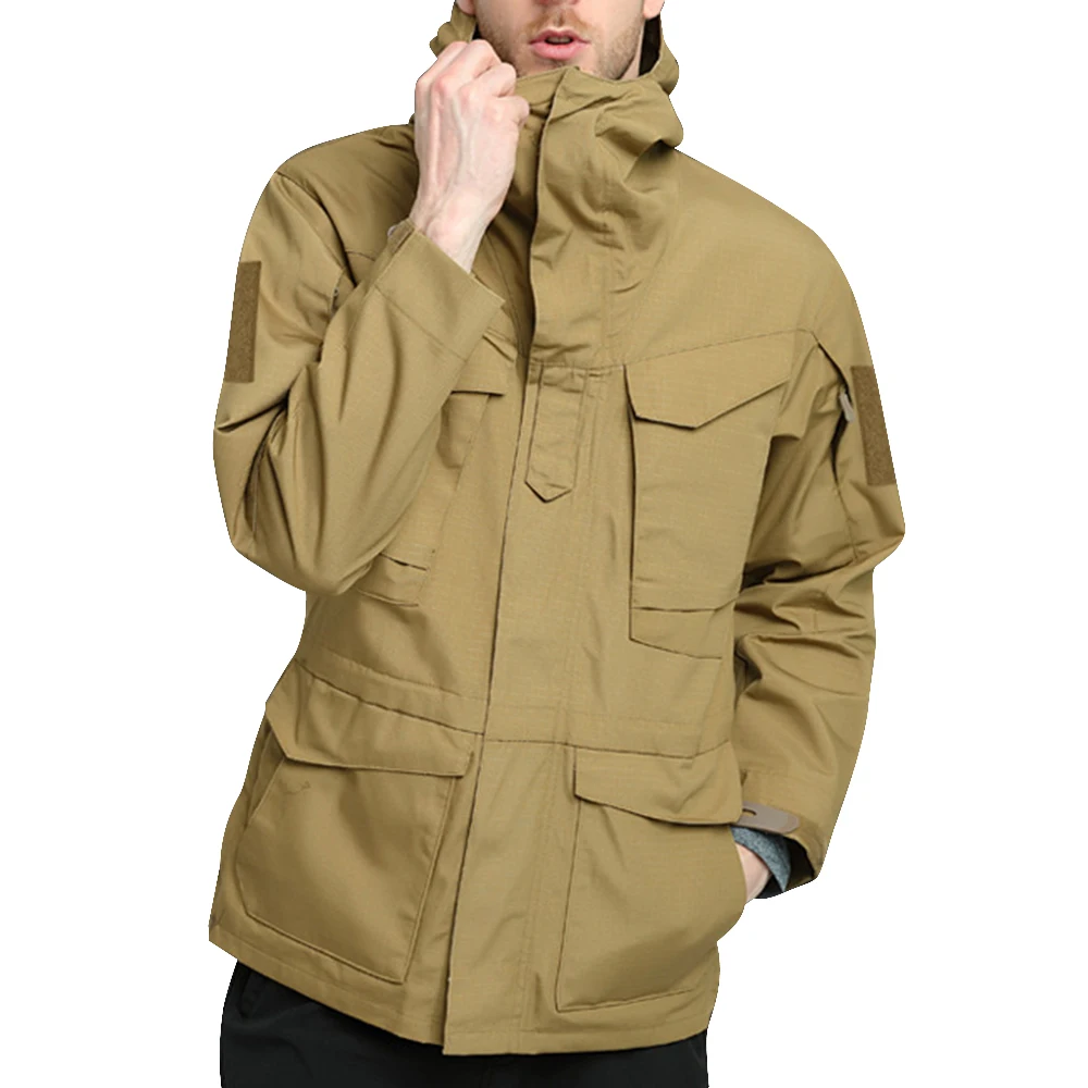 MoneRffi, осенняя ветровка, мужская повседневная водонепроницаемая военная куртка с капюшоном, мужская спортивная куртка, верхняя одежда