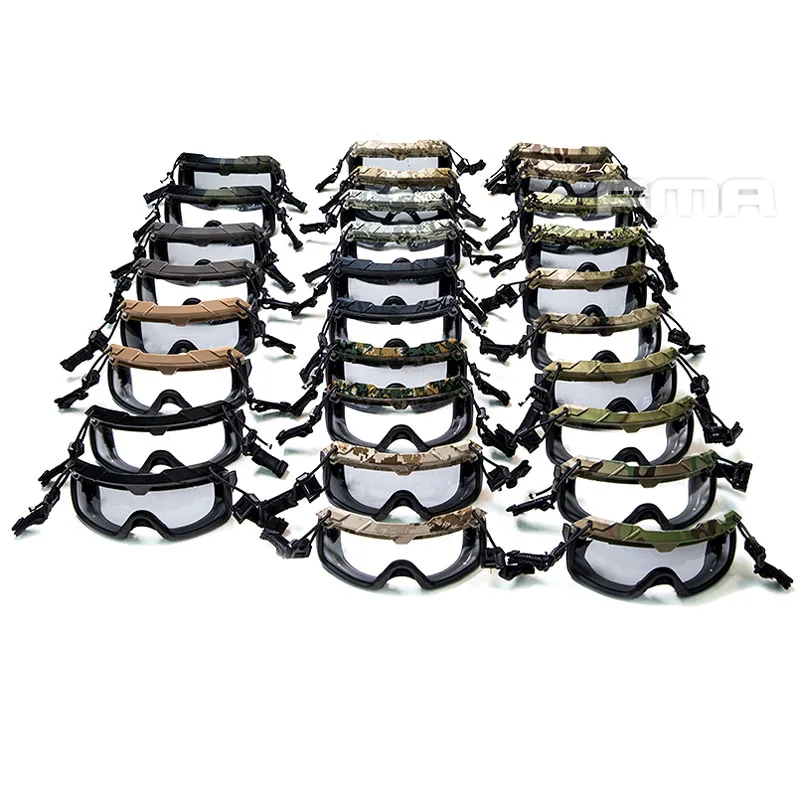 FMA боевой шлем защитные очки 3 мм белые линзы Сплит противотуманные очки TB1333-W костюм для шлема