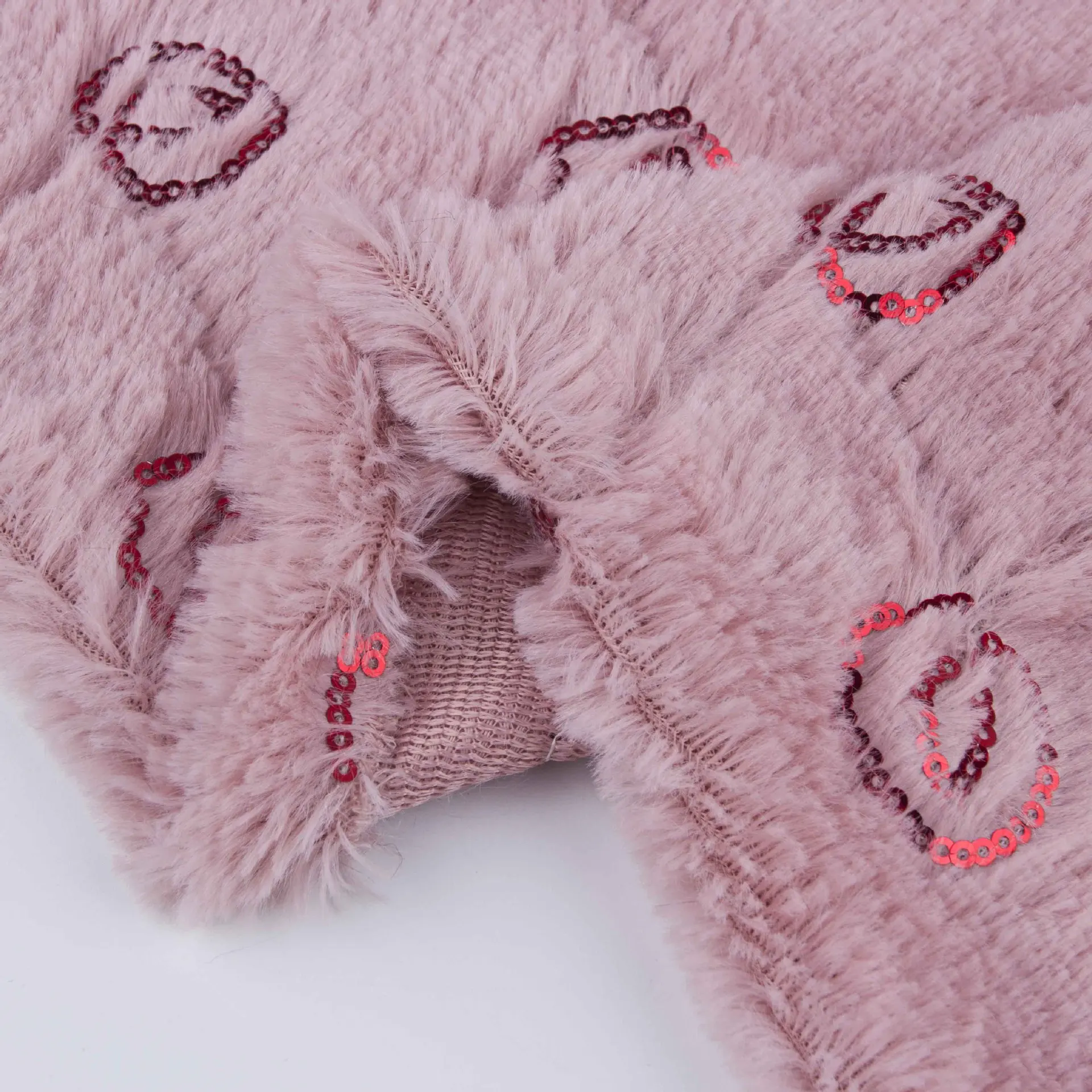 Модные волосы пятно бархат вышитые вафельные губы одежда шарф Подушка обувь домашняя ткань искусственный мех 160*180 см/шт