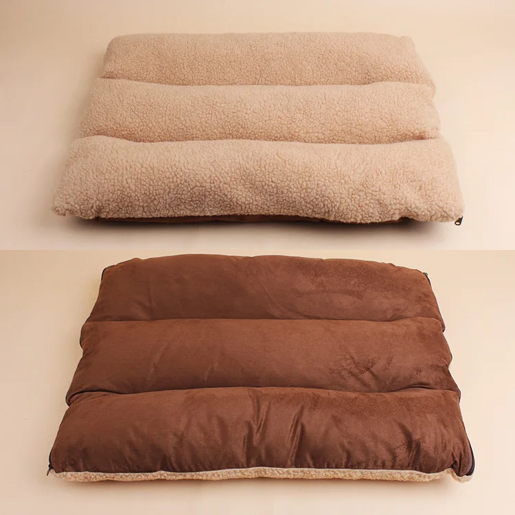 Dogs Kennel Plush Dog Mattress Puppy Cat Sleeping Pad Winter Warm Pet Bed Mat Thicken Fleece Large Dogs Cushion Blanket Dogs Kennel Plush Dog Mattress Puppy Cat Sleeping Pad Winter Warm Pet Bed Mat Thicken Fleece Large Dogs Cushion Blanket