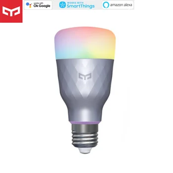 

Yeelight 1SE Smart Bulb LED E27 6W RGB Wireless Voice Control Colorful Light 100-240V Work for Google Assistant SmartThing Alexa