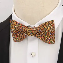 Корк галстук-бабочка, высококлассные Для мужчин, деловой, Банкетный Свадебные Host Performance Забавный костюм, состоящий из футболки аксессуары Мода деревянный галстук-бабочка подарки