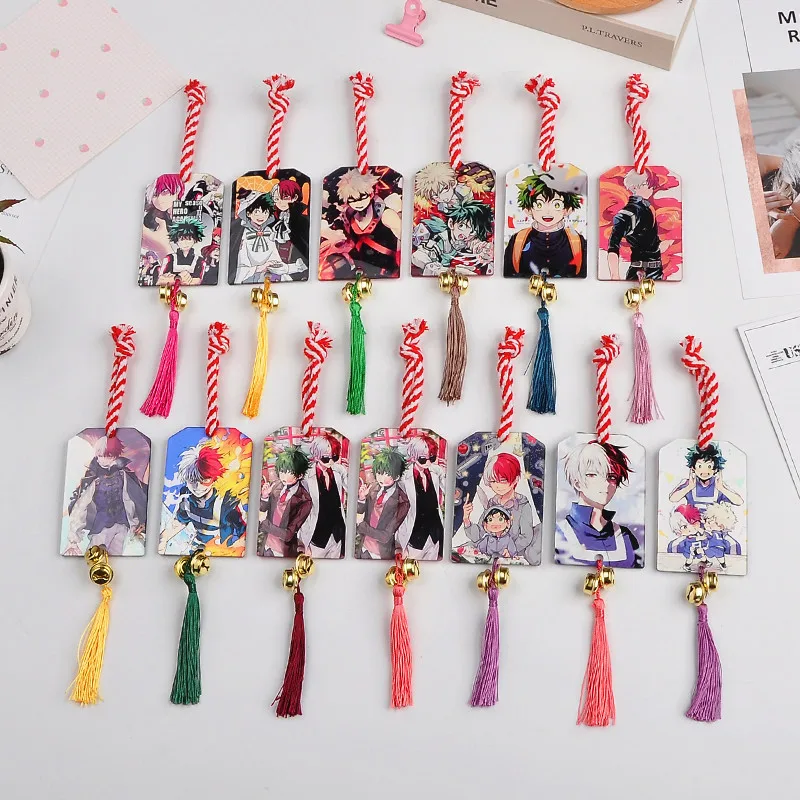 

Anime Peripheral Praying Card Sword Flurry Destiny Luotianyi Second Element EMA Wooden Pendant Wish Card Charm