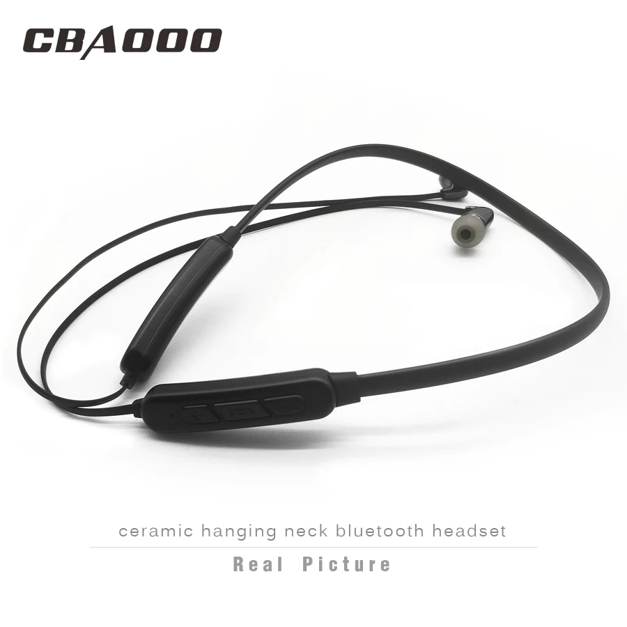 CBAOOO Беспроводная bluetooth-гарнитура спортивные керамические Bluetooth наушники стерео Беспроводная гарнитура с микрофоном мобильный телефон просо