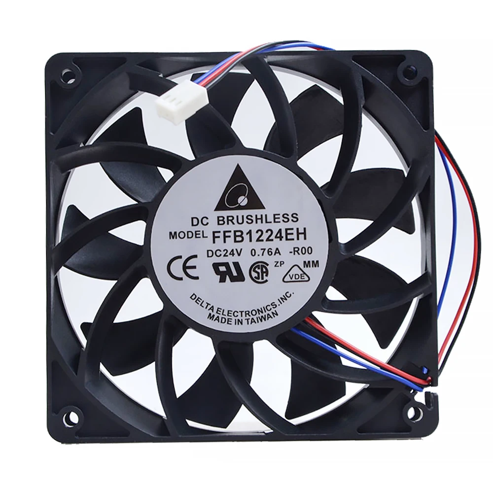 FFB1224EH R00 DC 24V 0.76A 12025 120X120X25 3 проводной инверторный охлаждающий