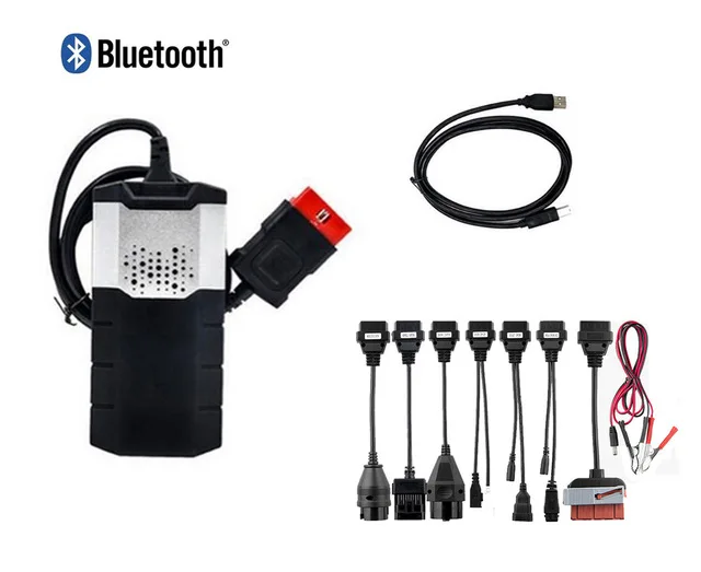 

201503R3 keygen with bluetooth obd2 car truck diagnostic tool obd scanner with nec relays for autocome cdp pro +8 pcs car