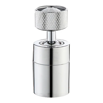 

Easy Install Kitchen Angle Adjustable Faucet Aerator Splash Proof 360 Degree Rotation Outlet Universal Bubbler Sprayer Extender