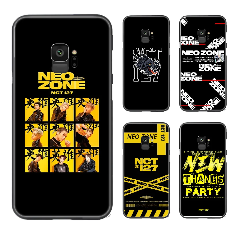 Kpop NCT 127 Neo Zone чехол для телефона Samsung Galaxy A10 A20 A30 E A40 A50 A51 A70 A71 J 5 6 7 8 S черный hoesjes