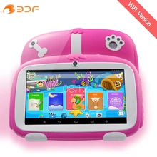 New Kids Tablets 7 Inch Quad Core Android 8.0 Google Market WiFi Bluetooth 16GB Dual Camera Children's favorites gifts Tablet Pc