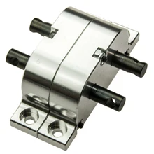 Серебряный чехол для 1:10 RC Гусеничный 1:14 Tamiya грузовик SCX10 D90