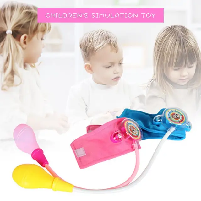 Children's Pretend Family Doctor Toy Kids Cosplay Doctor Nurse Blood Pressure Medical Toys 3 Years Old And Above Educational Toy 5