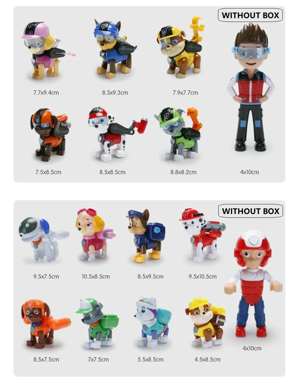Все paw patrol автобус смотровая башня с музыкальными фигурками patrulla canina paw patrol игрушки для детей рождественские подарки