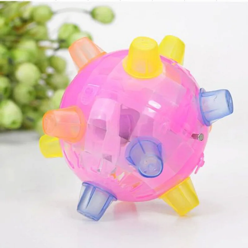 New Kids Led Light Ball Toys Jumping Dancing Music Flashing Bouncing Ball Funny Children Toys Boy Girl Gift 5